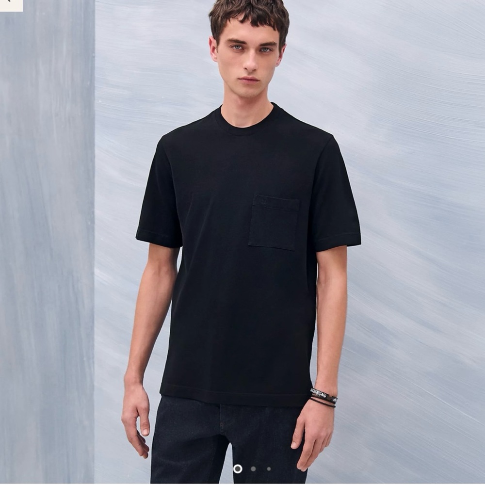 Hermes Black T-Shirt size M